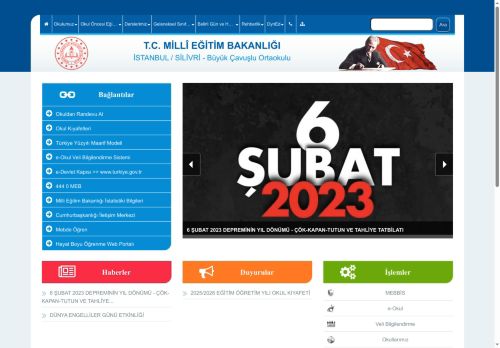 İSTANBUL / SİLİVRİ - Büyük Çavuşlu Ortaokulu