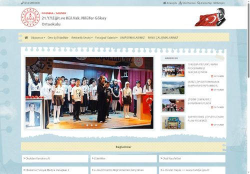 İSTANBUL / SARIYER - 21.Y.Y.Eğit.ve Kül.Vak. Nilüfer Gökay Ortaokulu