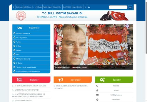 İSTANBUL / SİLİVRİ - Akören Ümit Aksun Ortaokulu