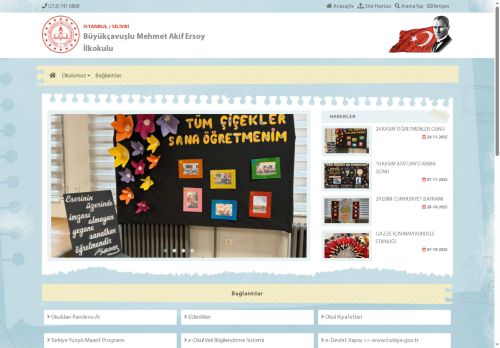 İSTANBUL / SİLİVRİ - Büyükçavuşlu Mehmet Akif Ersoy İlkokulu