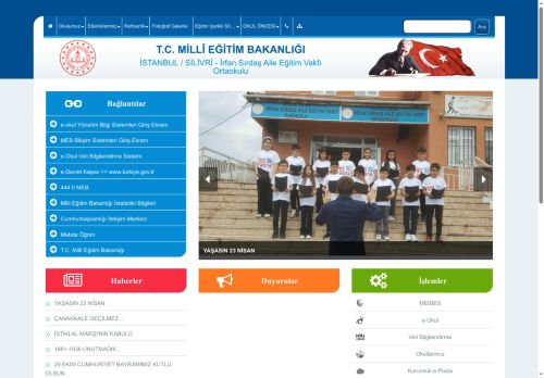 İSTANBUL / SİLİVRİ - İrfan Sırdaş Aile Eğitim Vakfı Ortaokulu