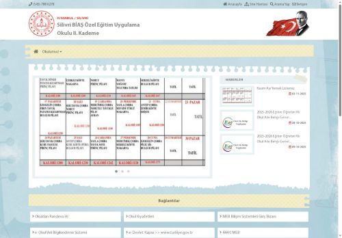 İSTANBUL / SİLİVRİ - Silivri BİAŞ Özel Eğitim Uygulama Okulu II. Kademe