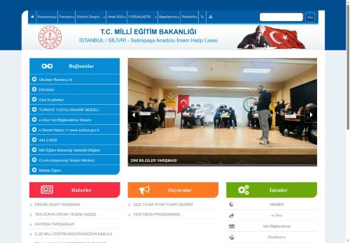 İSTANBUL / SİLİVRİ - Selimpaşa Anadolu İmam Hatip Lisesi