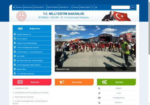 İSTANBUL / SİLİVRİ - 75. Yıl Cumhuriyet Ortaokulu