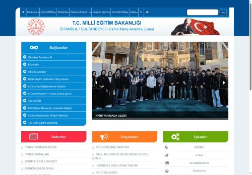 İSTANBUL / SULTANBEYLİ - Cemil Meriç Anadolu Lisesi