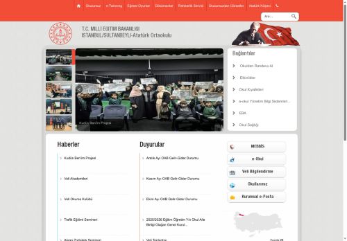 İSTANBUL / SULTANBEYLİ - Atatürk Ortaokulu