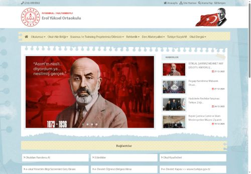 İSTANBUL / SULTANBEYLİ - Erol Yüksel Ortaokulu