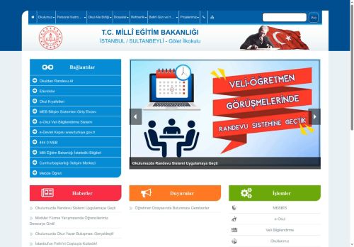 İSTANBUL / SULTANBEYLİ - Gölet İlkokulu