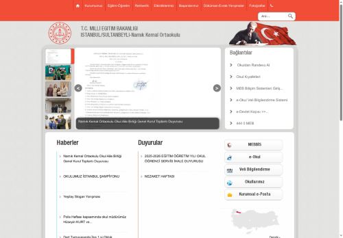 İSTANBUL / SULTANBEYLİ - Namık Kemal Ortaokulu