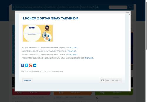 İSTANBUL / SULTANBEYLİ - Sultan Alparslan Mesleki ve Teknik Anadolu Lisesi