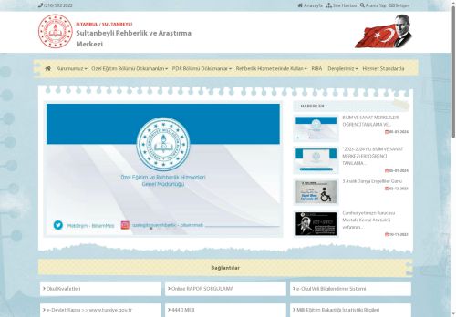 İSTANBUL / SULTANBEYLİ - Sultanbeyli Rehberlik ve Araştırma Merkezi