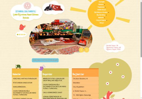 İSTANBUL / SULTANBEYLİ - Şehit Öğretmen Hamit Sütmen İlkokulu