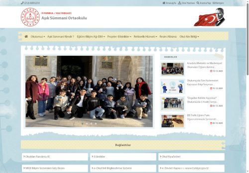 İSTANBUL / SULTANGAZİ - Aşık Sümmani Ortaokulu