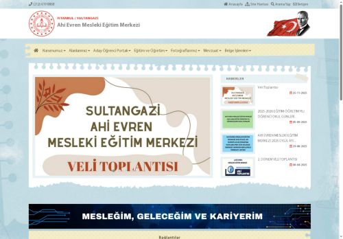 İSTANBUL / SULTANGAZİ - Ahi Evren Mesleki Eğitim Merkezi