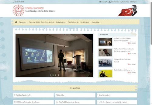 İSTANBUL / SULTANGAZİ - Cumhuriyet Anadolu Lisesi