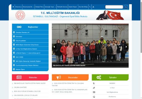 İSTANBUL / SULTANGAZİ - Orgeneral Eşref Bitlis İlkokulu