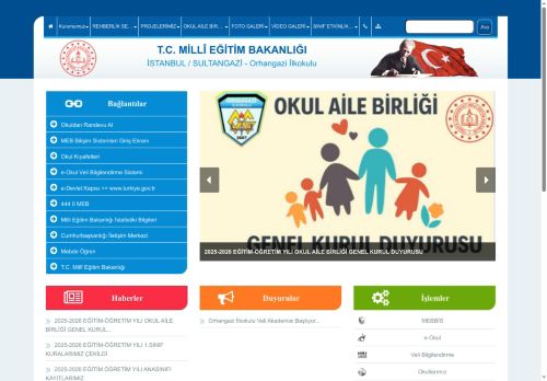 İSTANBUL / SULTANGAZİ - Orhangazi İlkokulu