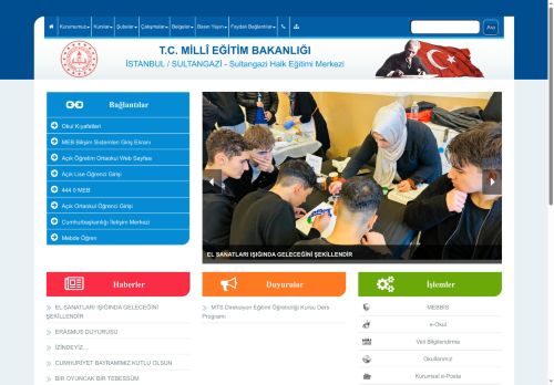 İSTANBUL / SULTANGAZİ - Sultangazi Halk Eğitimi Merkezi