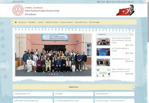 İSTANBUL / SULTANGAZİ - Şehit Furkan Doğan İmam Hatip Ortaokulu