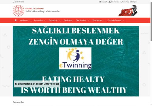 İSTANBUL / SULTANGAZİ - Şehit Hikmet Baysal Ortaokulu