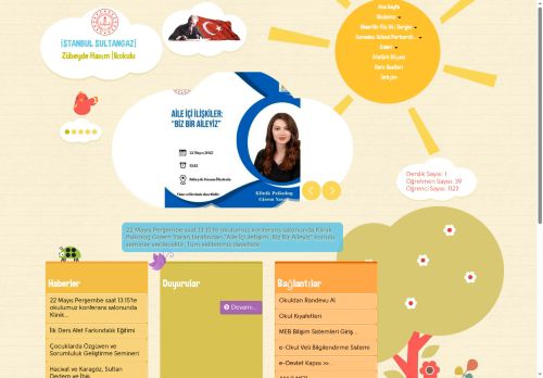 İSTANBUL / SULTANGAZİ - Zübeyde Hanım İlkokulu