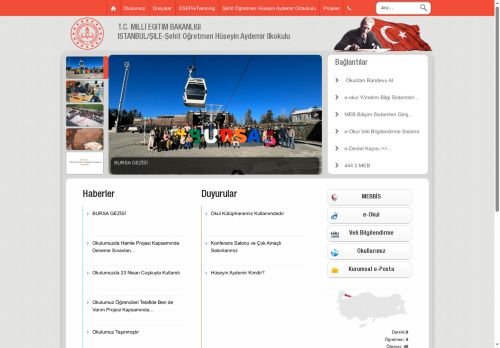 İSTANBUL / ŞİLE - Şehit Öğretmen Hüseyin Aydemir İlkokulu