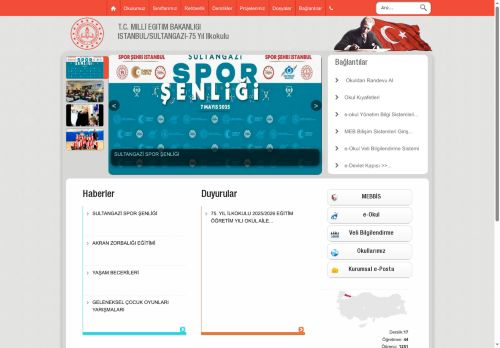 İSTANBUL / SULTANGAZİ - 75 Yıl İlkokulu