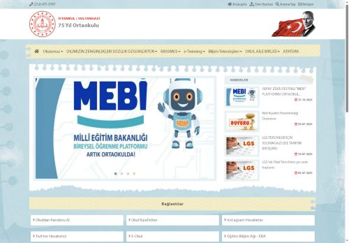 İSTANBUL / SULTANGAZİ - 75 Yıl Ortaokulu