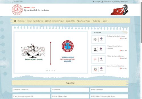 İSTANBUL / ŞİLE - Ağva Atatürk Ortaokulu