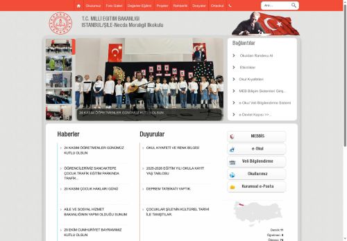 İSTANBUL / ŞİLE - Necda Moralıgil İlkokulu