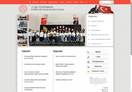 İSTANBUL / ŞİLE - Necda Moralıgil Ortaokulu