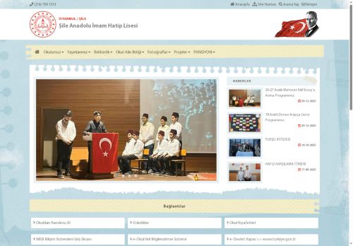 İSTANBUL / ŞİLE - Şile Anadolu İmam Hatip Lisesi