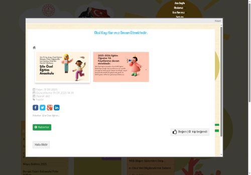 İSTANBUL / ŞİLE - Şile Özel Eğitim Anaokulu