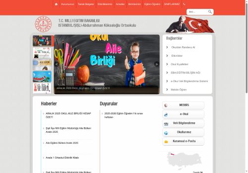 İSTANBUL / ŞİŞLİ - Abdurrahman Köksaloğlu Ortaokulu