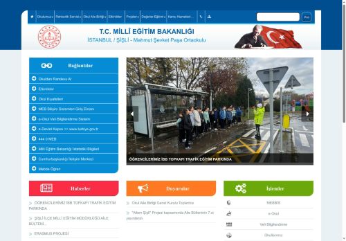 İSTANBUL / ŞİŞLİ - Mahmut Şevket Paşa Ortaokulu