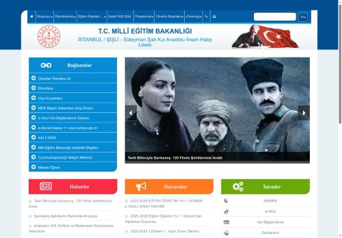 İSTANBUL / ŞİŞLİ - Süleyman Şah Kız Anadolu İmam Hatip Lisesi