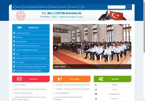 İSTANBUL / ŞİŞLİ - Nişantaşı Anadolu Lisesi