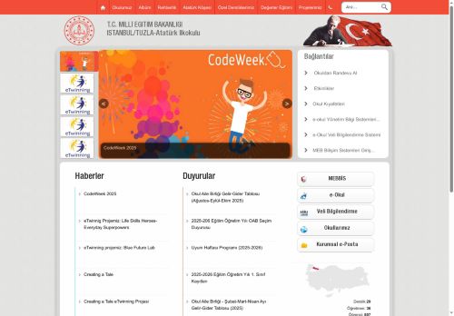 İSTANBUL / TUZLA - Atatürk İlkokulu