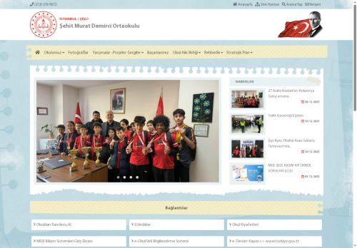 İSTANBUL / ŞİŞLİ - Şehit Murat Demirci Ortaokulu