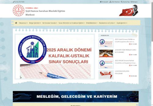 İSTANBUL / ŞİŞLİ - Şişli Hamza Saruhan Meslekî Eğitim Merkezi