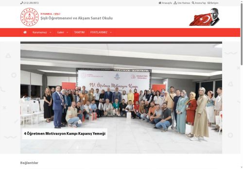 İSTANBUL / ŞİŞLİ - Şişli Öğretmenevi ve Akşam Sanat Okulu