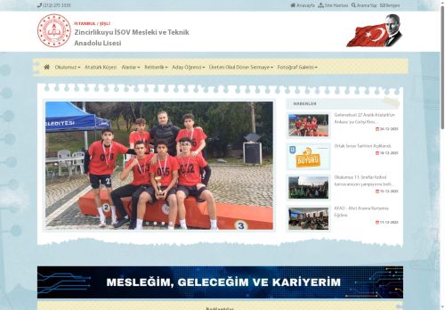 İSTANBUL / ŞİŞLİ - Zincirlikuyu İSOV Mesleki ve Teknik Anadolu Lisesi