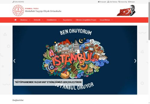 İSTANBUL / TUZLA - Abdullah Tayyip Olçok Ortaokulu