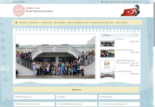 İSTANBUL / TUZLA - Binali Yıldırım Anaokulu