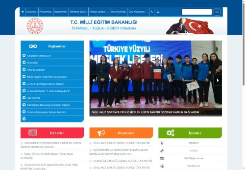 İSTANBUL / TUZLA - GİSBİR Ortaokulu