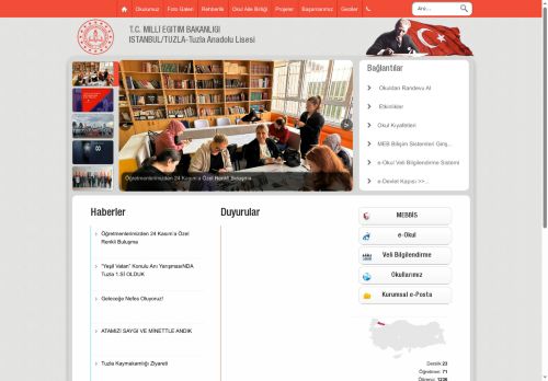 İSTANBUL / TUZLA - Tuzla Anadolu Lisesi