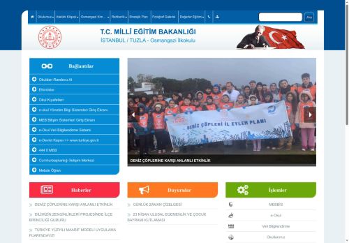 İSTANBUL / TUZLA - Osmangazi İlkokulu