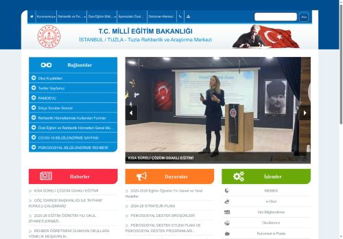 İSTANBUL / TUZLA - Tuzla Rehberlik ve Araştırma Merkezi