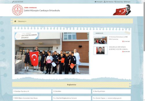 İZMİR / BORNOVA - Şehit Hüseyin Cankaya Ortaokulu