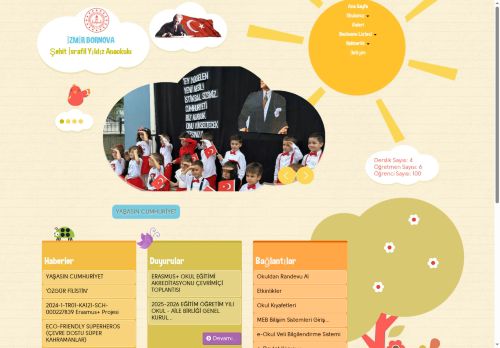 İZMİR / BORNOVA - Şehit İsrafil Yıldız Anaokulu